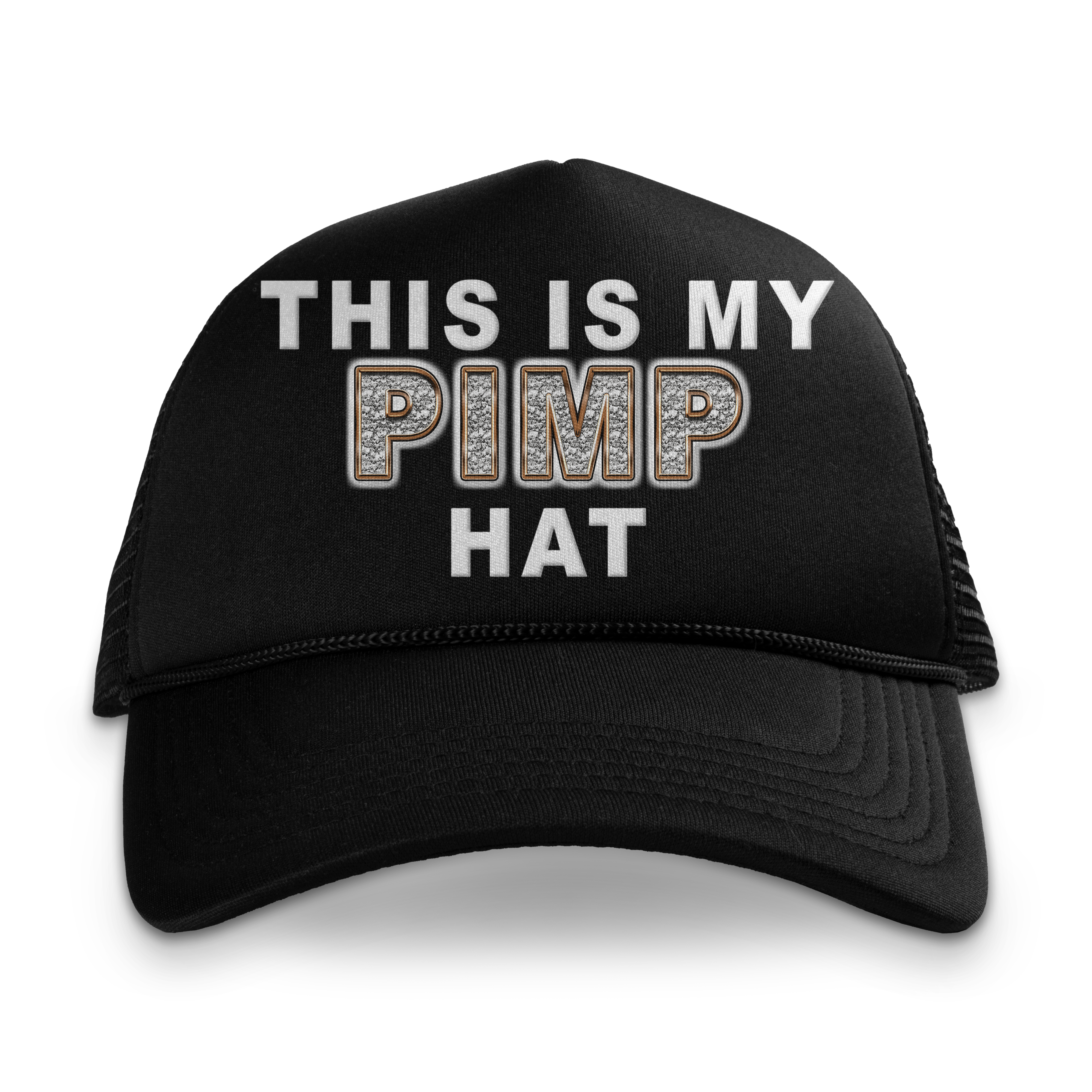Pimp Custom This Is My Pimp Hat Custom Printed โ Old School Hats
