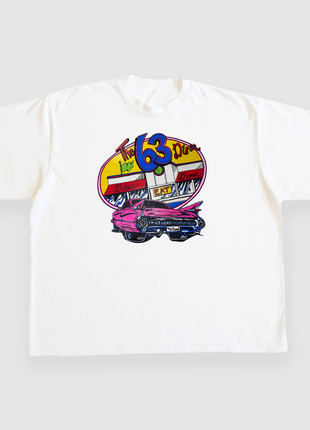 THE 63RD DINER CUSTOM PRINTED T-SHIRT