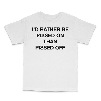 I'd Rather Be On Custom Printed T-Shirt