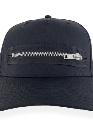 Mystery Text... Custom Embroidered Zipper Hat 1/1