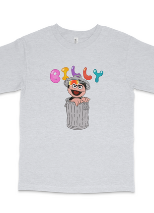Billy Trashcan Custom Printed T-Shirt Billy is Terrible
