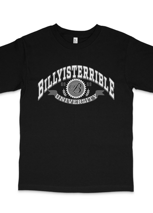 Billy University Custom Printed T-Shirt Billy is Terrible