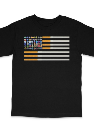 American Patriot Custom Printed T-Shirt