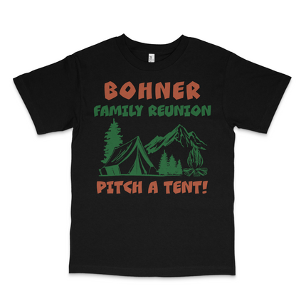 Bohner Family Reunion Custom Printed T-Shirt