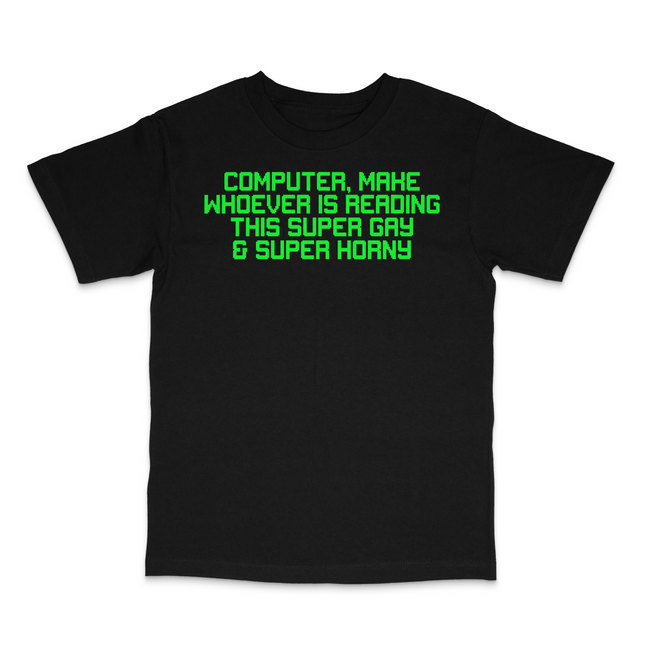 Computer Custom Printed T-Shirt