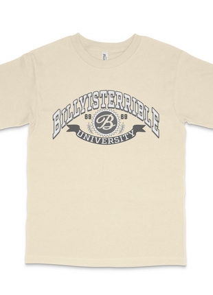 Billy University Custom Printed T-Shirt Billy is Terrible