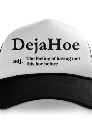Deja Hoe Custom Printed Hat