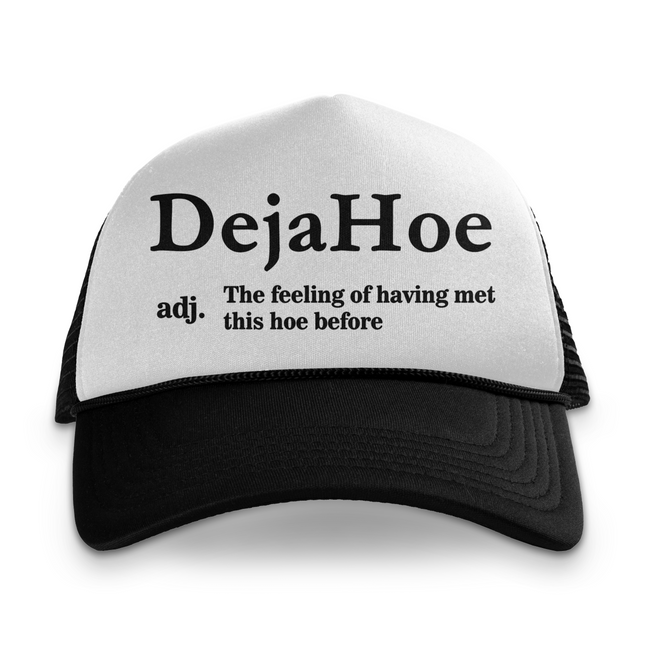 Deja Hoe Custom Printed Hat