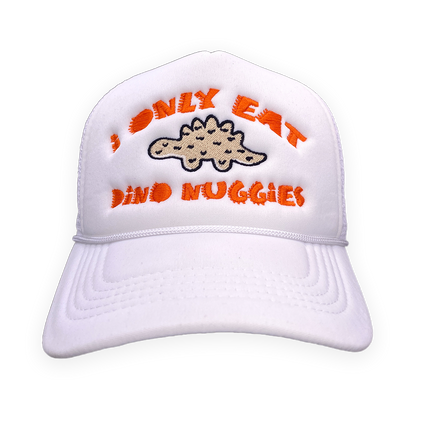 I Only Eat Dino Nuggies Custom Embroidered Hat
