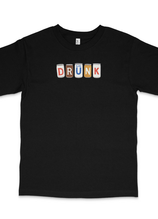 Drunk Custom Printed T-Shirt
