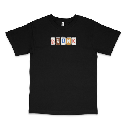 Drunk Custom Printed T-Shirt