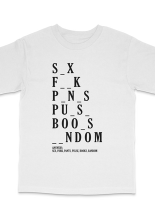 Fill In The Blank Custom Printed T-Shirt