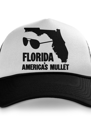 Florida America's Mullet Custom Printed Hat