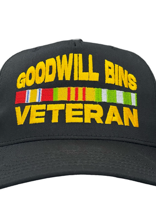 Goodwill Veteran Custom Embroidered Hat Snapback
