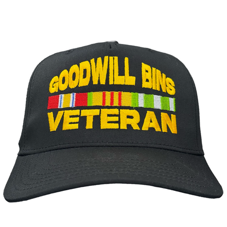 Goodwill Veteran Custom Embroidered Hat Snapback