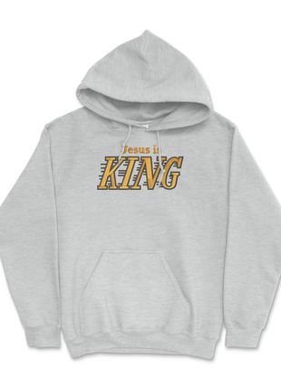 Jesus Is King Custom Embroidered Hoodie