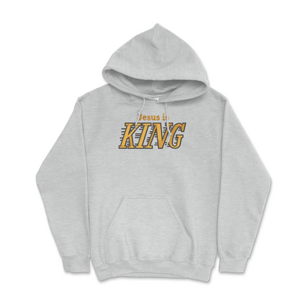 Jesus Is King Custom Embroidered Hoodie