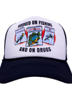 Black / White Flat Brim
