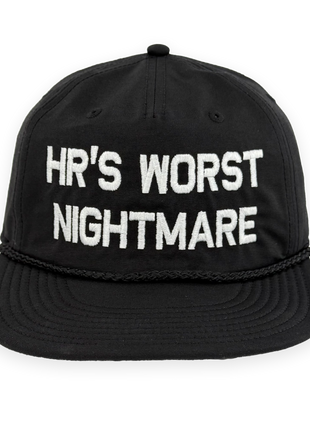 HR Worst Nightmare Embroidered Hat