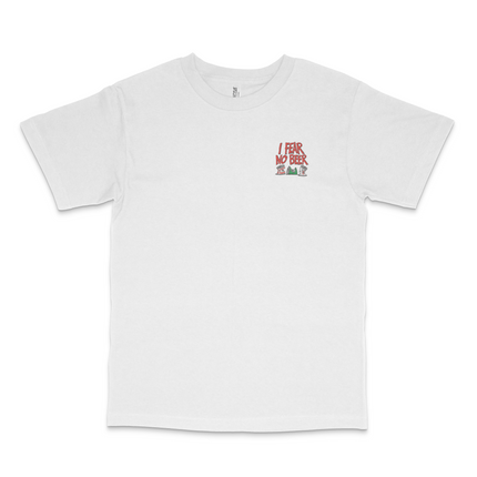 Fear No Beer Custom Printed T-Shirt