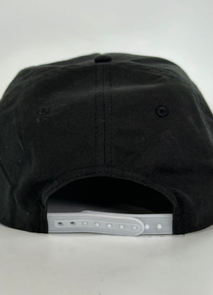 Accept what is let go of what was Have Faith on a black Rope SnapBack Hat Cap Custom Embroidered