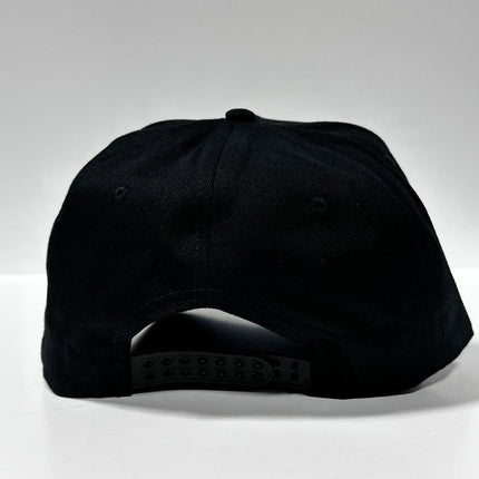 Fishing Is Like Boob Black Rope SnapBack Funny Fishing Hat Custom Embroidered