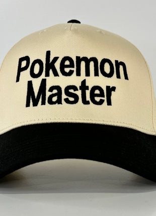 POKEMON MASTER SnapBack Cap Hat Custom Embroidered