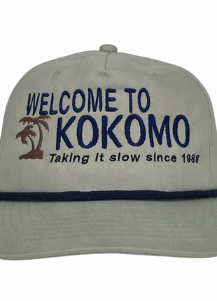 Welcome to Kokomo Custom Embroidered Rope SnapBack