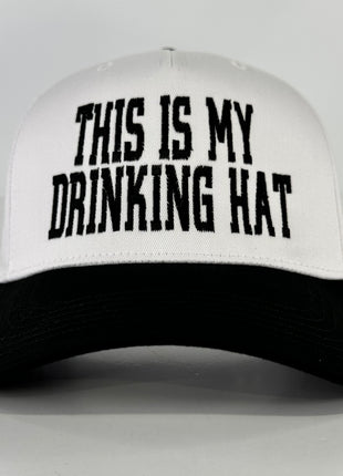 THIS IS MY DRINKING HAT SNAPBACK Cap Hat Custom Embroidered