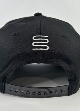 THREAD OF FAITH Black SnapBack Adjustable Baseball Cap Hat Custom Embroidery Lawrenceville GA