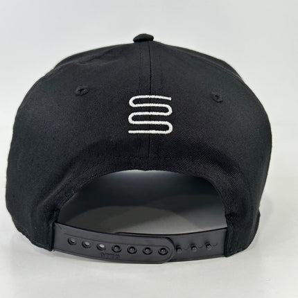 THREAD OF FAITH Black SnapBack Adjustable Baseball Cap Hat Custom Embroidery Lawrenceville GA