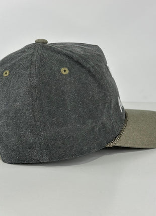 BASS TO MOUTH Tall Crown SnapBack Cap Hat Custom Embroidered Collab Shawn Ricketts