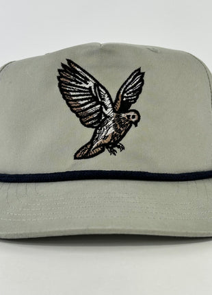 DOVE Navy Blue Rope SnapBack Cap Outdoors Hat Custom Embroidered