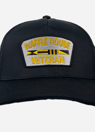 Waffle House Veteran Custom Embroidered SnapBack Hat Cap