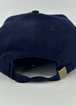 Meals on wheels on a blue crown green brim Strapback Hat Cap Custom Embroidered