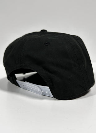 Hotter Than A Hoochie Coochie Golf White Rope Black SnapBack Cap Hat Custom Embroidered