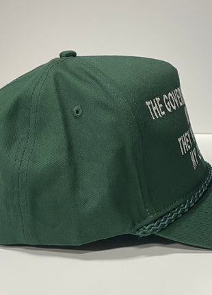 The government can take my guns they will not take my cigarettes funny custom embroidered SnapBack green trucker