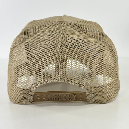 Mallard Duck Khaki Mesh SnapBack Hat Cap Custom Embroidery
