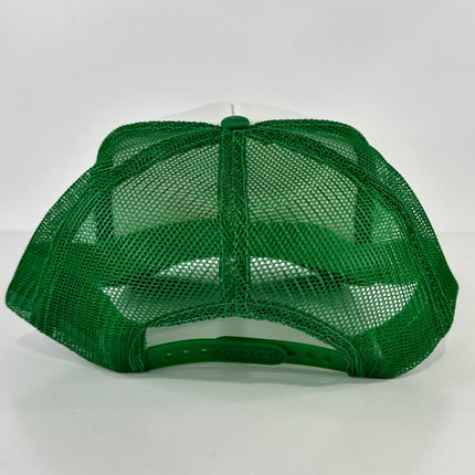 SMOKE NOW AND MUNCH LATER Green Mesh Trucker SnapBack Cap Hat Funny Inappropriate Custom Printed