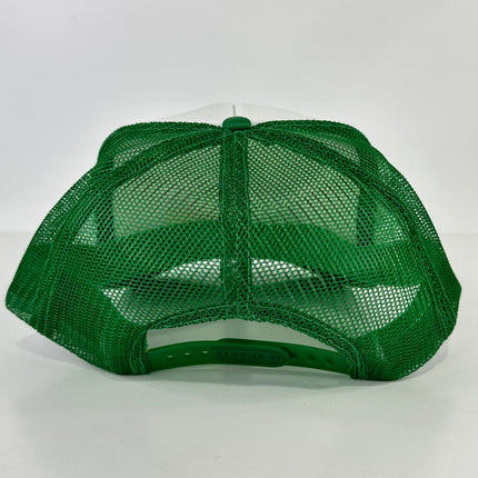 SMOKE NOW AND MUNCH LATER Green Mesh Trucker SnapBack Cap Hat Funny Inappropriate Custom Printed