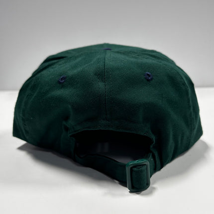 I AM NOT DRUNK I AM BY NATURE Funny Green Crown Strapback Cap Hat Custom Embroidered