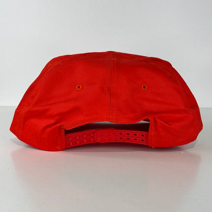 SHIT FIRE Vintage RED Rope Golf SnapBack Cap Hat Custom Embroidered Collab Justin Stagner Southern Grandpa
