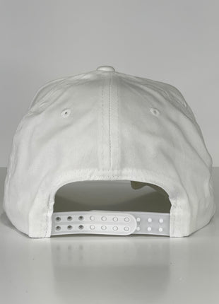 I love Red 40 Custom Embroidered white Rope Hat SnapBack