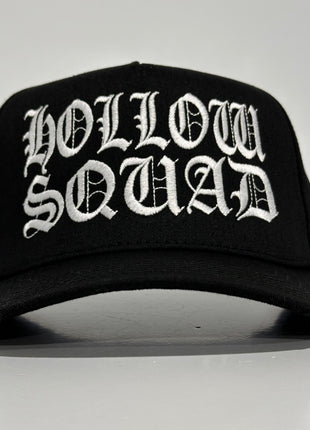 OFFICIAL HOLLOW SQUAD Xavier Wulf COLLAB Black SnapBack Cap Hat Custom Embroidered