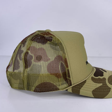 Juggernaut Outdoors Custom Embroidered Camo Mesh Trucker Hat