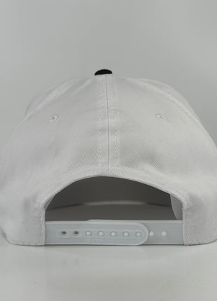 Frank Ocean Custom Embroidered SnapBack White/Black orange lettering