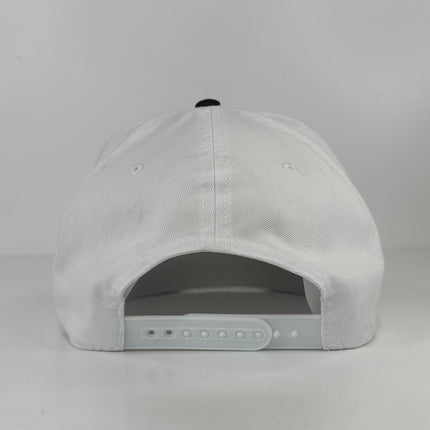 Frank Ocean Custom Embroidered SnapBack White/Black orange lettering