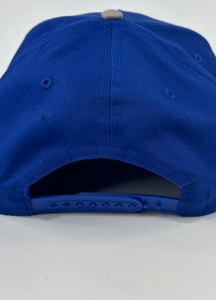 Meals on wheels on a blue crown gray brim SnapBack Hat Cap Custom Embroidered