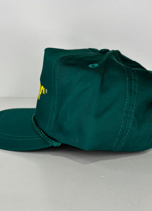 True Original Vintage Subway Green Rope Golf Hat Authentic 1990s Deadstock Employee Cap (Not Reproduced)