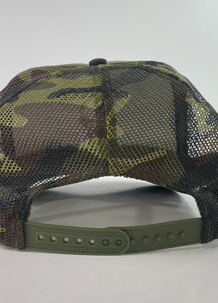 Deergod Hunting Club Custom Embroidered SnapBack Hat Cap Mesh trucker Official collab with TeamseshDeergod
